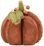Mini Wood Pumpkins