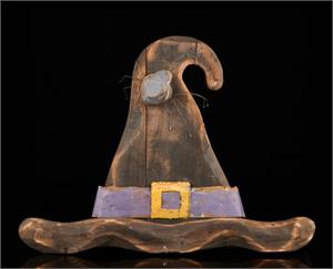 Wooden Witch Hat