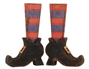Wooden Witch Legs