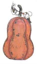 Antique Painted Pumpkin