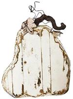 White Wood Pumpkin