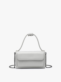 Honey Rectangular Crossbody with Chain