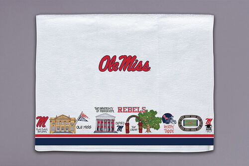 Ole Miss Icon Towel