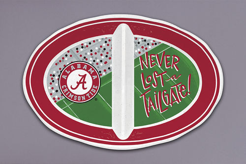 Alabama Sectioned Platter