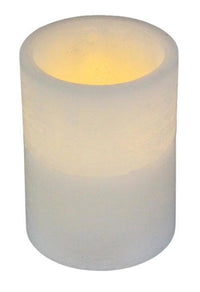 Frosted Flameless Candle