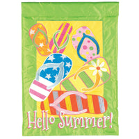 Hello Summer Flip Flops