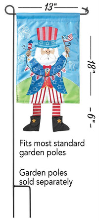 Crazy Leg Uncle Sam Flag