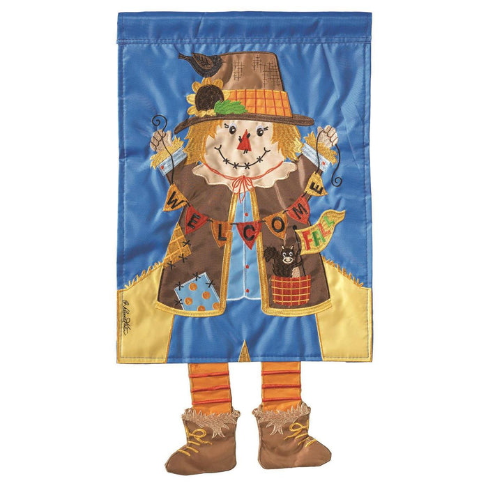 Crazy Leg Scarecrow Flag