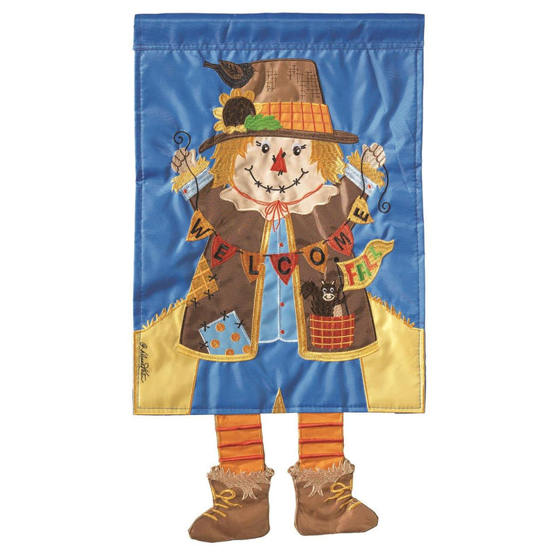 Crazy Leg Scarecrow Flag