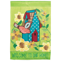 Welcome to Our Home Garden Flag