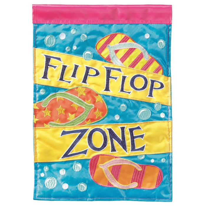 Flip Flop Zone Garden Flag
