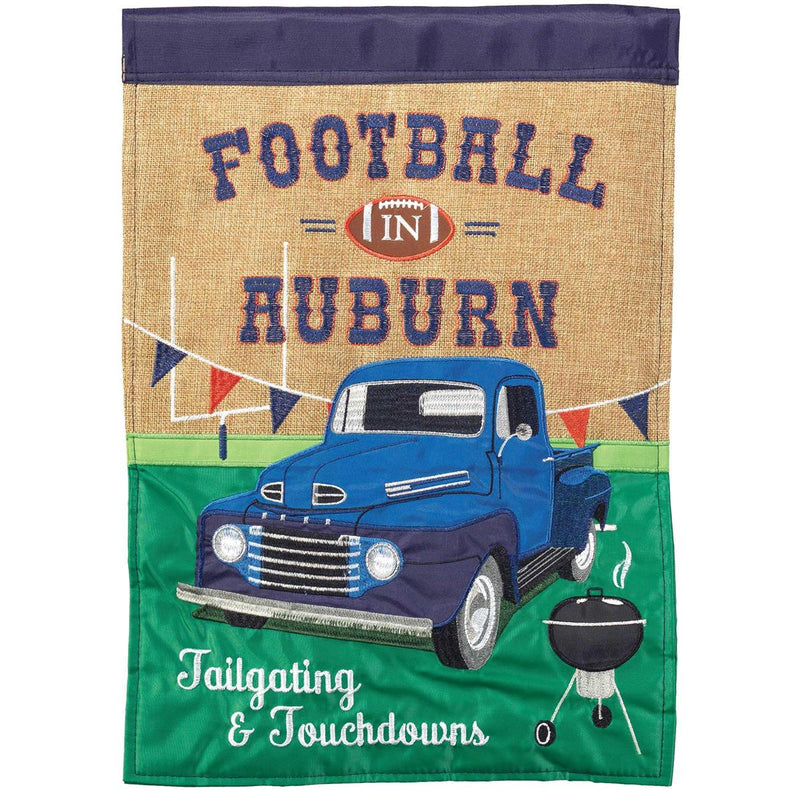 Auburn Football Garden Flag