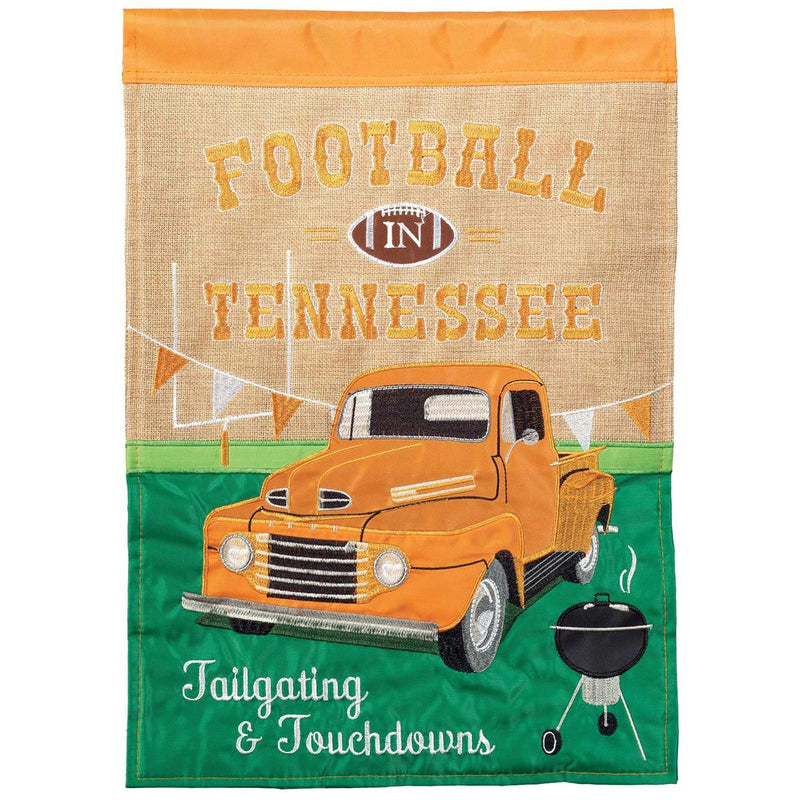 Tennessee Football Garden Flag