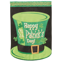 St Patrick's Day Garden Flag