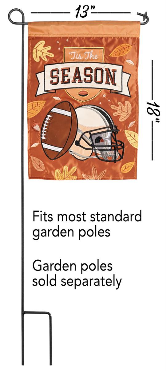 Tis Football Season Garden Flag