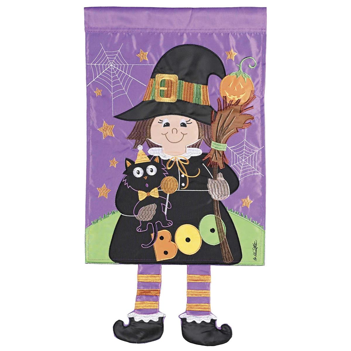 Crazy Leg Witch Boo