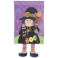 Crazy Leg Witch Boo