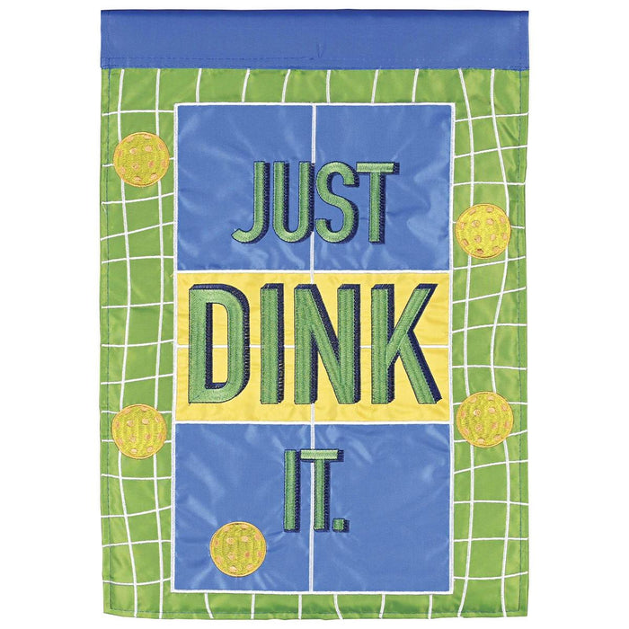 Pickleball Dink It Garden Flag