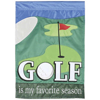 Favorite Season Golf Garden Flag
