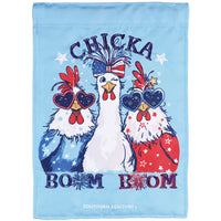 Chicka Boom Boom Garden Flag