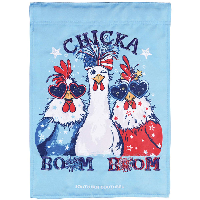 Chicka Boom Boom Garden Flag