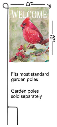 Cardinal Garden Flag
