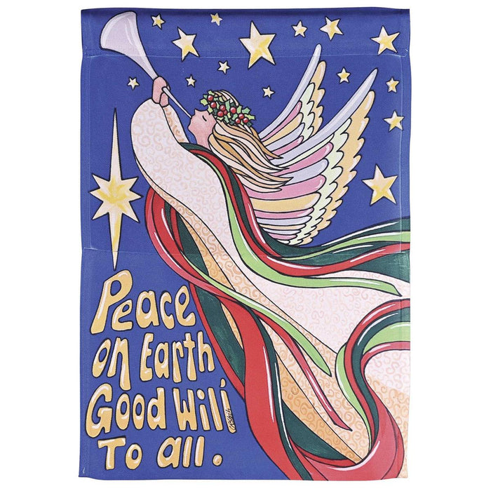 Angel Trumpet Garden Flag