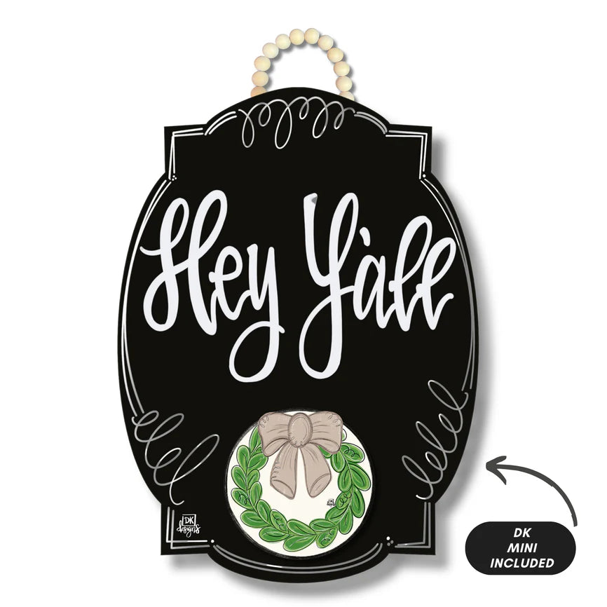 Hey Y'all Hanger + Mini