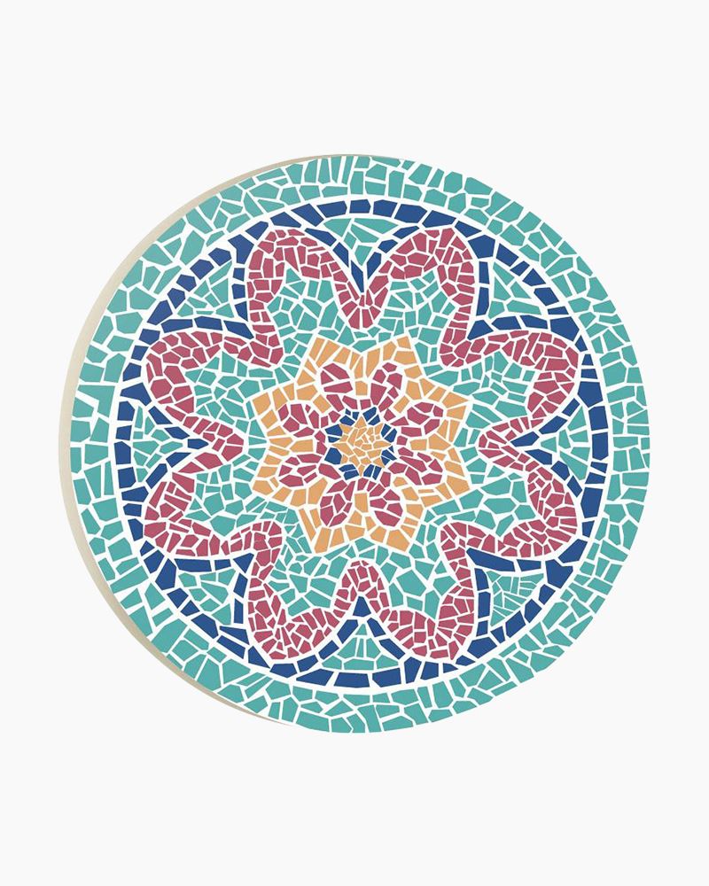 Mosaic Car Coaster