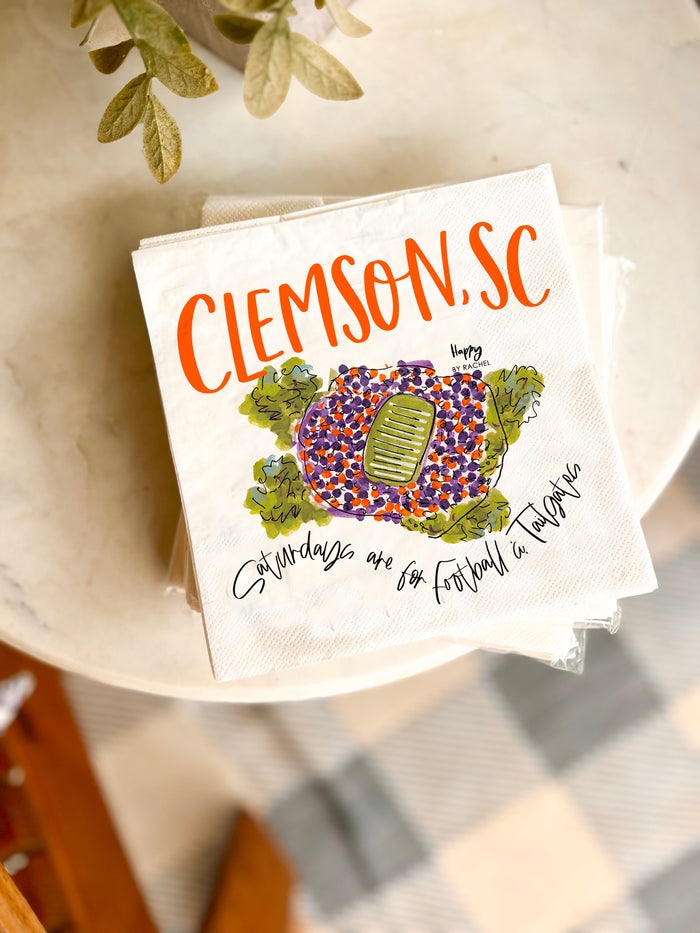 Clemson Lunchsize Napkins