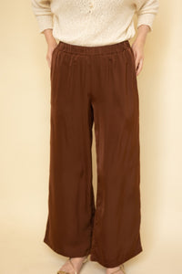 Satin Wide Leg Pants