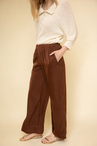 Satin Wide Leg Pants