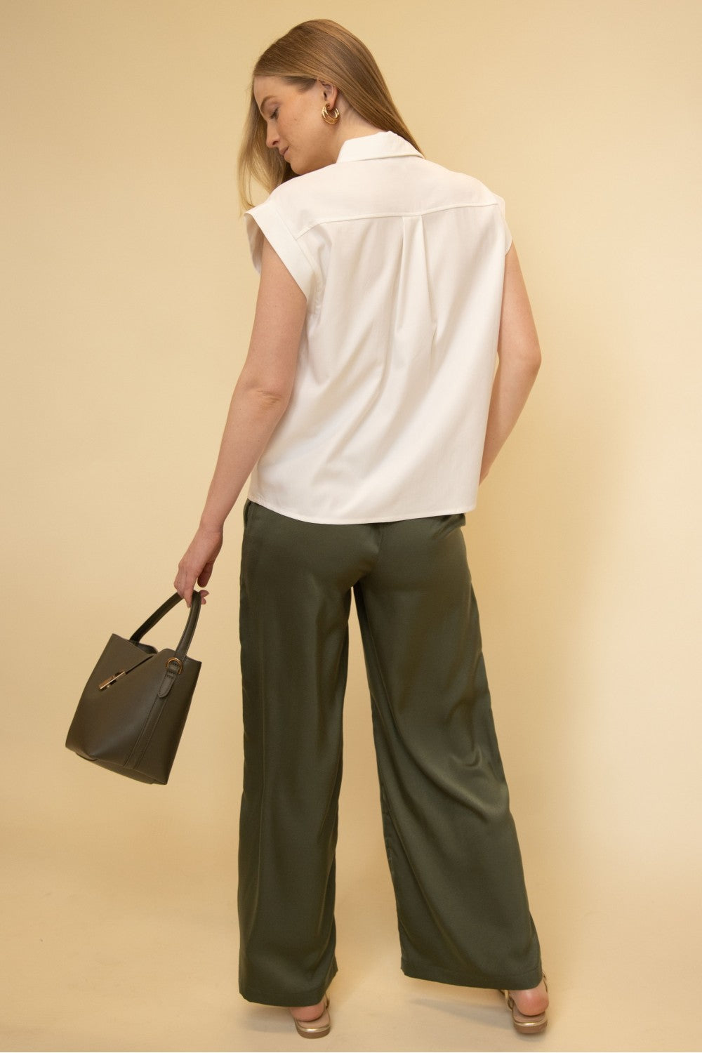 Satin Wide Leg Pants