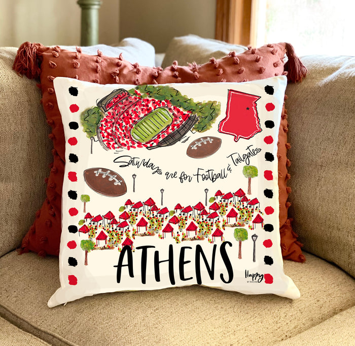 Double Sided Athens Pillow