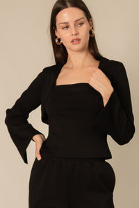 Cropped Bolero Cardigan