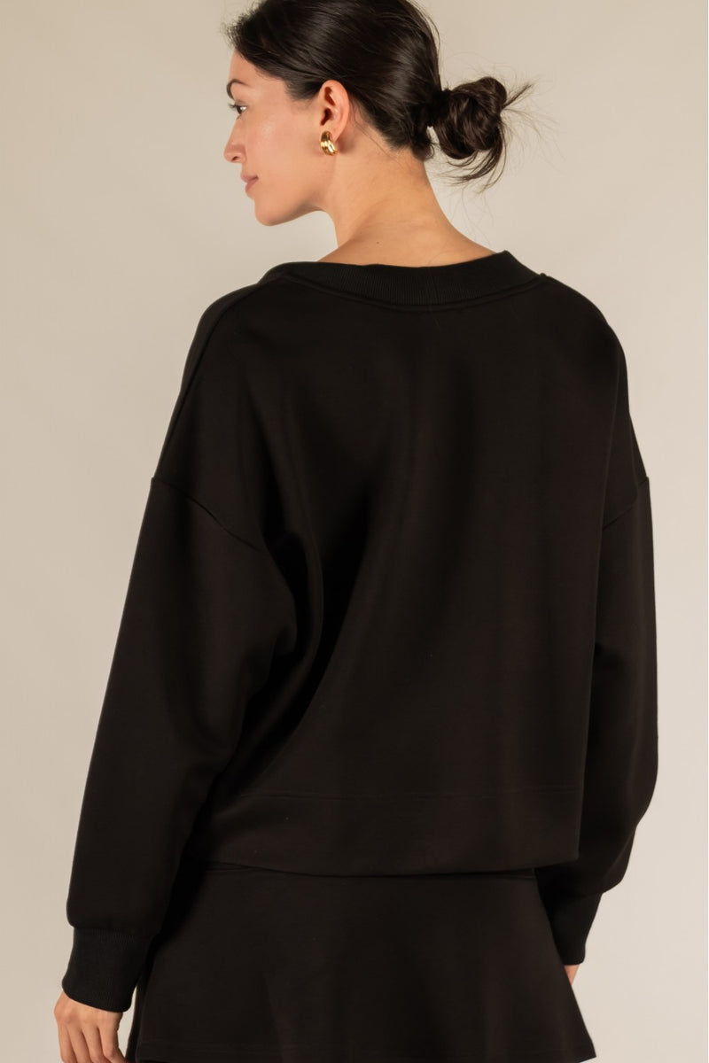 Oversize Cropped Cardigan