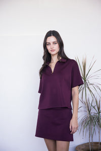 Modal Quarter Zip Top