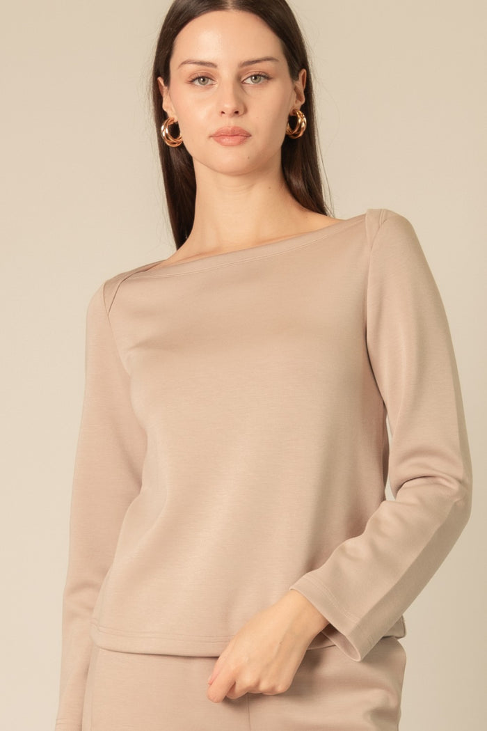 Modal Round Neck Top