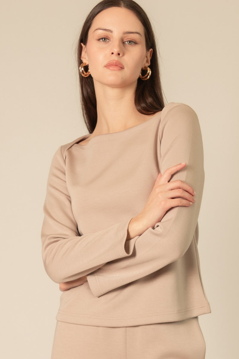 Modal Round Neck Top