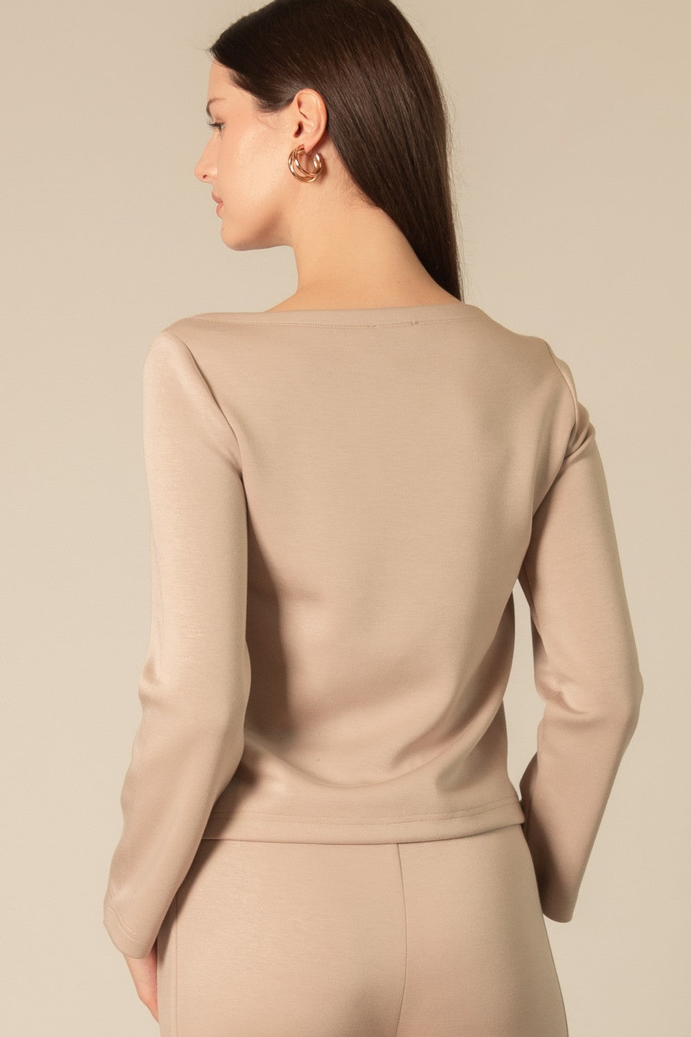 Modal Round Neck Top