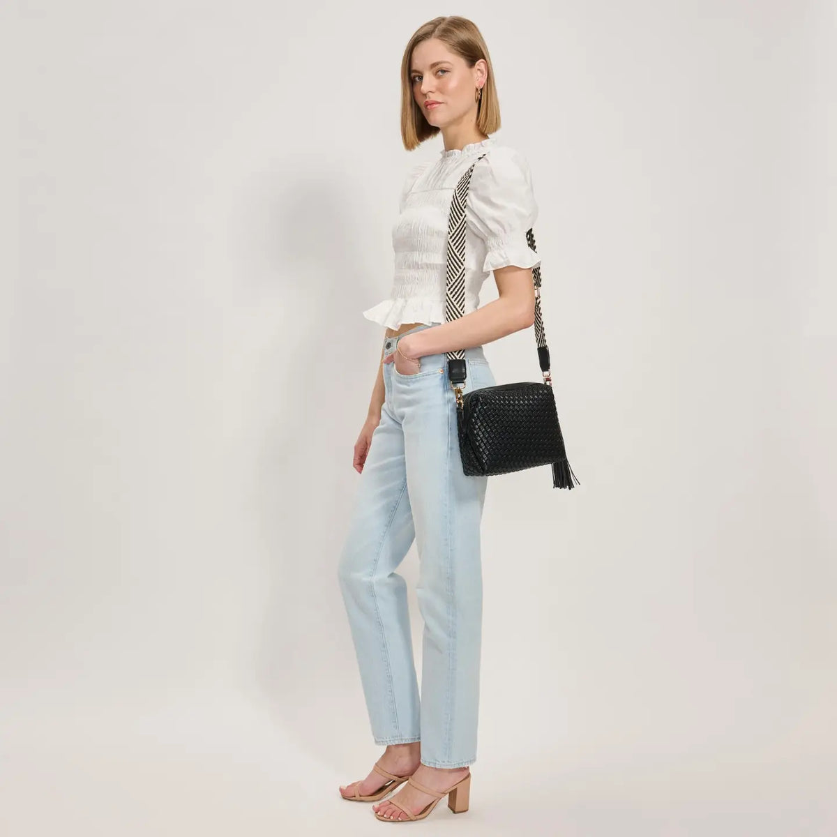 Roxanna Woven Crossbody