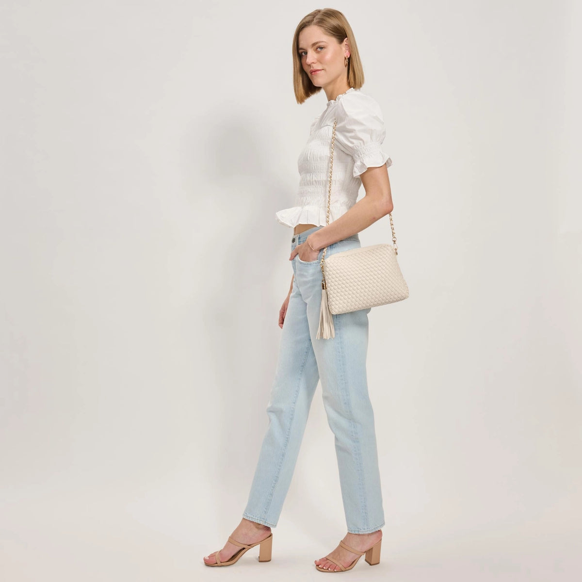 Roxanna Woven Crossbody