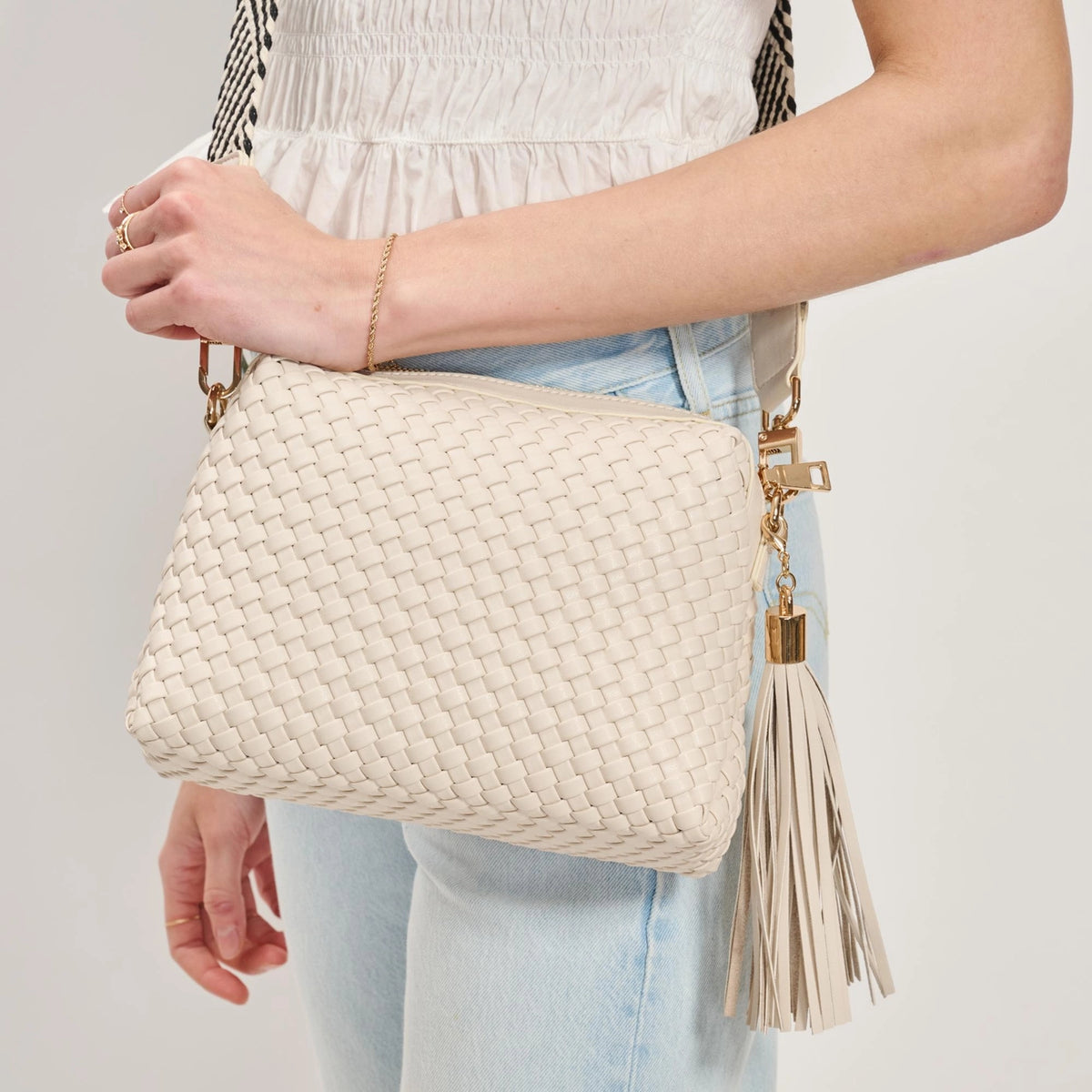 Roxanna Woven Crossbody