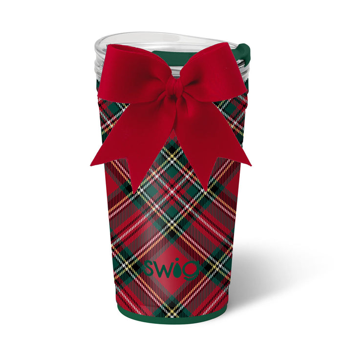 Christmas Plaid Party Cup
