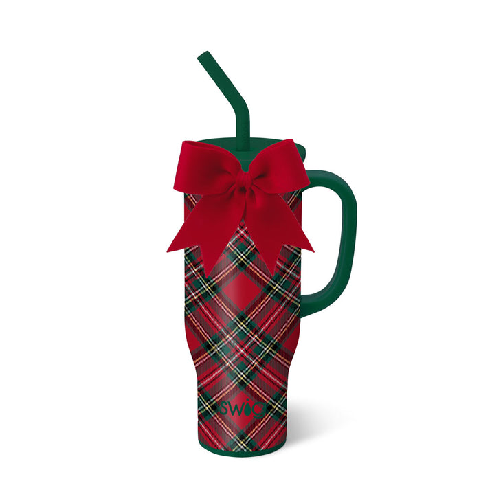 Christmas Plaid Mega Mug 30 oz