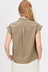 Woven Button Up Shirt