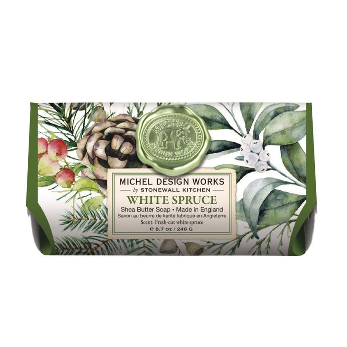 White Spruce Bath Soap Bar