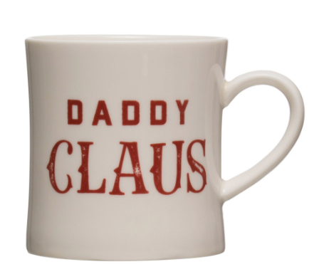 Mommy and Daddy Claus Mug
