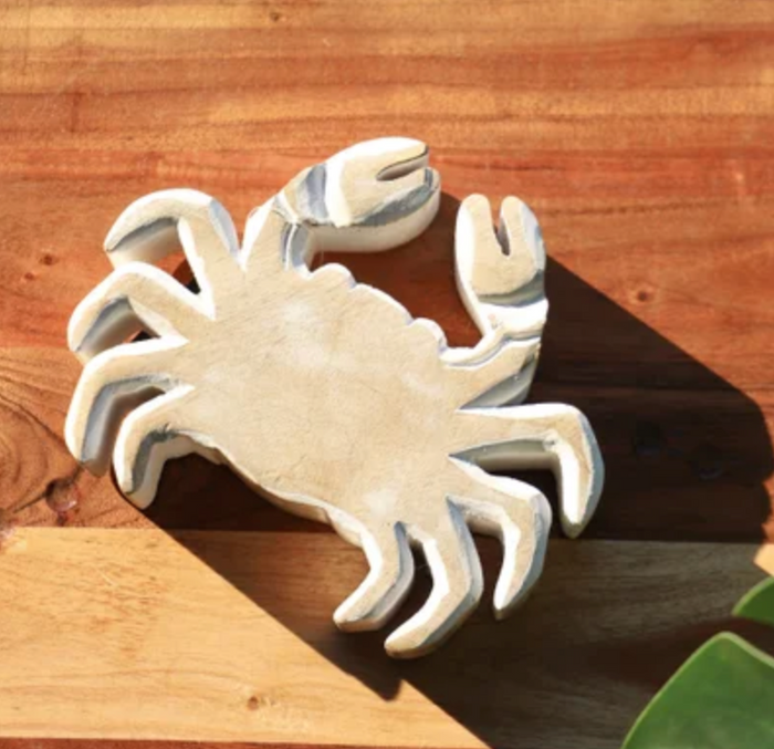 Carved Wood Crab