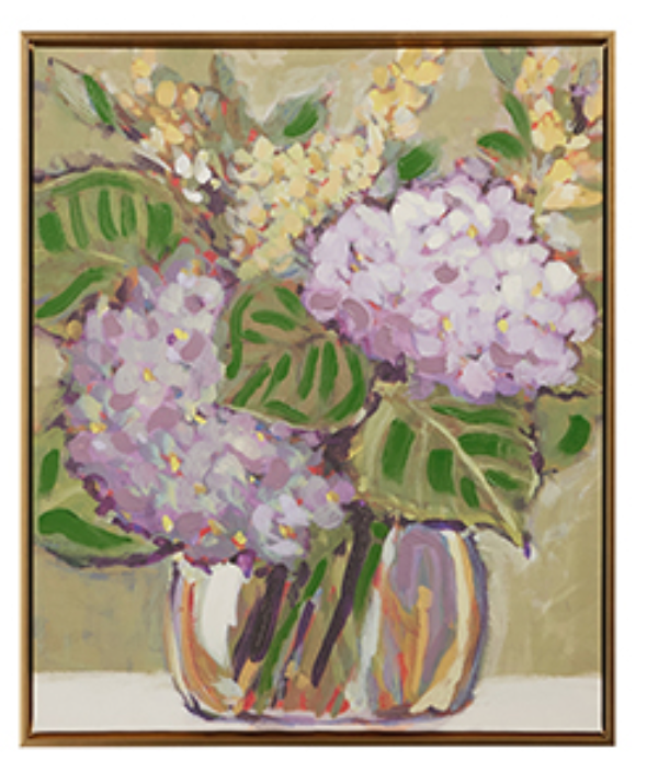 Hydrangea Framed Wall Art